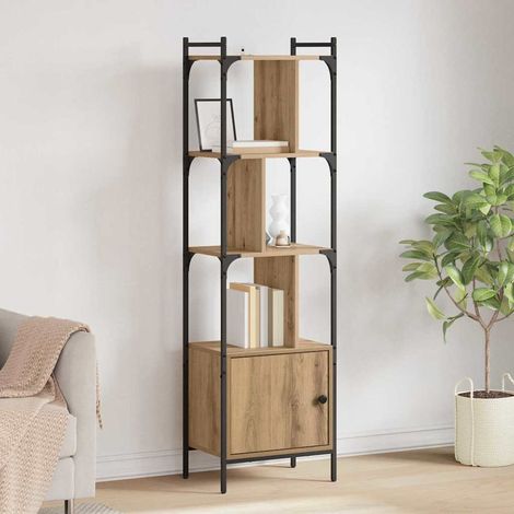 Bookcase 6-Tier 44.5 x 30 x 154.5 cm Engineered Wood vidaXL