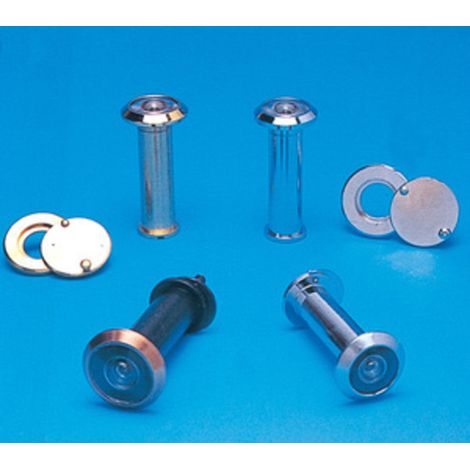 SPIONCINO GRADI 180 D.14 MM.70/120 OT. LUCIDO