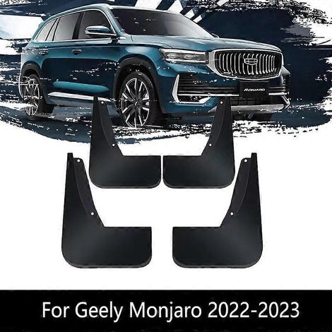 4 Stück Schmutzfänger für Geely Monjaro Xingyue L KX11 2022 2023, vorne und hinten, Kotflügel, Autozubehör, Spritzschutz – ohne Logo
