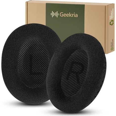 Coussins d’Oreille en Velours Confort, compatibles avec QC45/35 II/35/25/15/SE, QC35 II Gaming, AE2/AE2i/AE2w, SoundTrue, écouteurs SoundLink AE2, avec Guide vidéo (1/5)