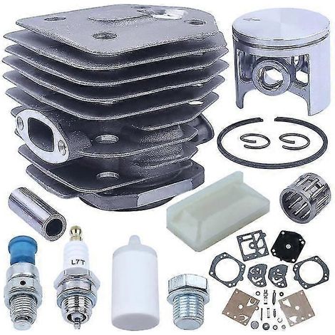 Réparation de cylindre, piston et carburateur Kt compatible avec Husqvarna 254, 154 XP et 254XP (pièce de 45 mm) - cdsx Boris (1/4)