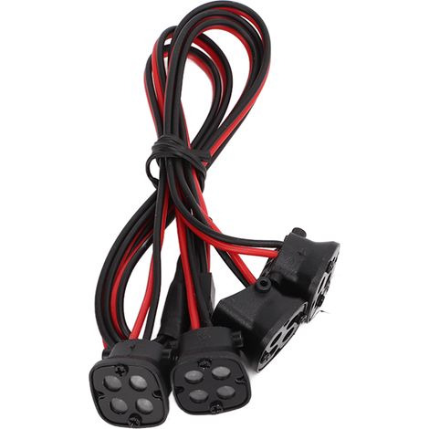 Phares de toit à LED pour voiture RC, 16 LED, 4 projecteurs, accessoire idéal, universels et durables, noirs (1/5)