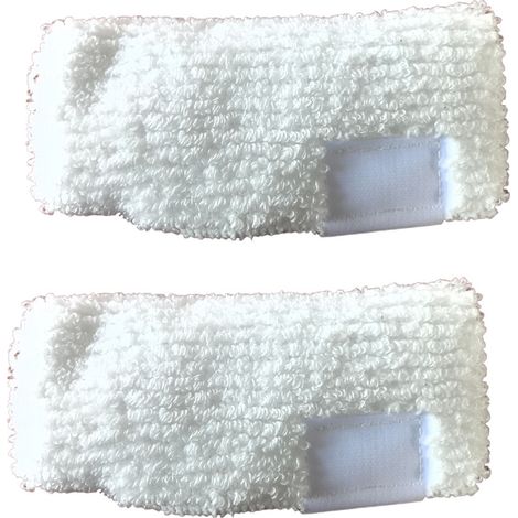 Nuovo modello per accessori Karcher, serie SC, coprivapore in velluto ad anello - 2 coprivapori rettangolari in velluto ad anello (1/3)
