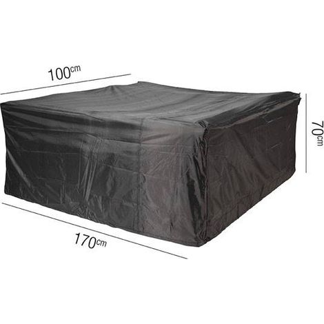 Funda para sof谩 o tumbona 7931 100x170x70 AeroCover gris Homms