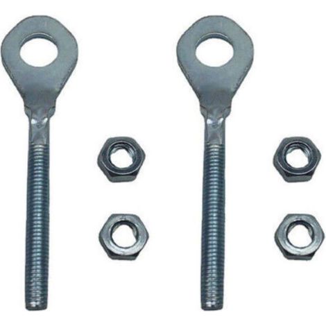 Tendeur De Chaîne - Acier A3 - Réglage Par Vis - Pour Quad 50 70 90 110 125 Cc - Lot De 2 (1/4)