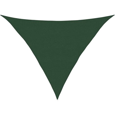Maison Exclusive - Sonnensegel 160 g/m² Dunkelgrün 5x5x6 m HDPE
