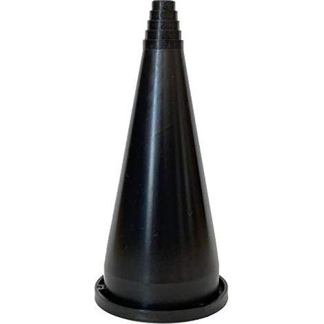 Las boquillas multidiámetro QUICKJOINT® (paquete de 3), fabricadas en polietileno, se pueden cortar al diámetro deseado de 8 a 16 mm para el rejuntado de piedra y ladrillo. (1/5)