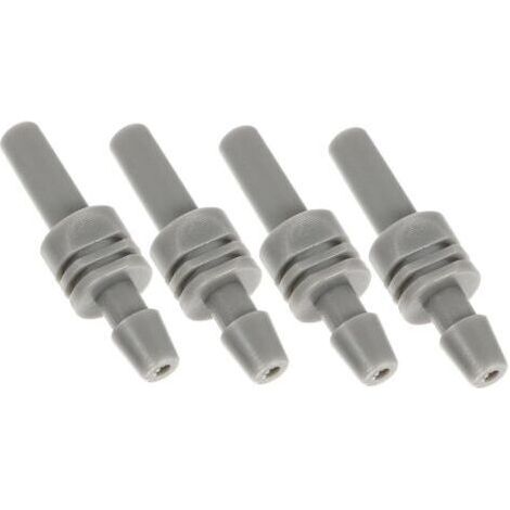 4 pièces Accessoires Connecteurs Brassard Tensiomètre Abs Embouts Manchettes Bras pour Tensiomètre Électronique de Rechange Légères et pour Usage Domestique Couleur Aléatoire
