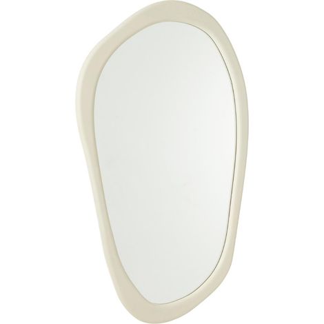 Miroir Mural Design "Moderna" 120cm Blanc (1/5)