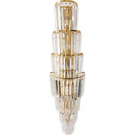Lustre suspendu LED moderne cristal élégant (1/4)