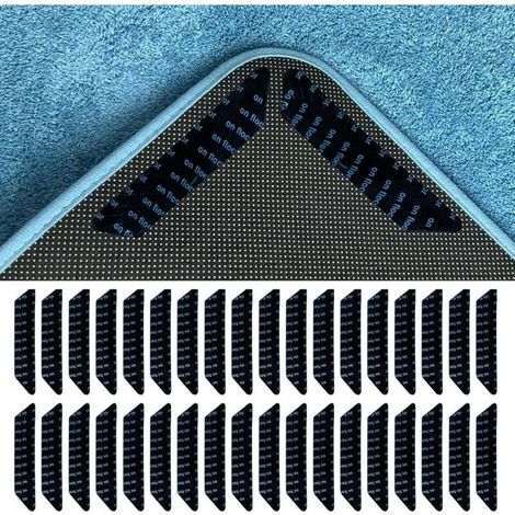 Lot de 36 Antiderapant Tapis Carrelage, Tapis Escalier Antidérapant avec Une Forte Adhérence, Tapis Antidérapant Douche, idéal pour les Sols en Bois dur et le Carrelage (1/5)