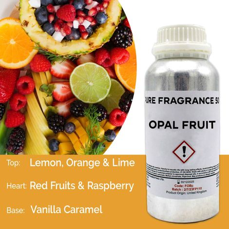 Huile parfumée pure aux fruits d'opale - 500 ml- Vendu par 1
