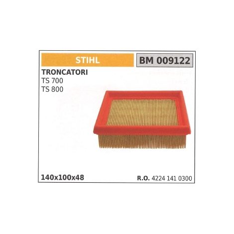 STIHL Luftfilter für Kappsäge TS 700 800 009122