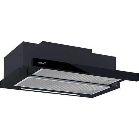 Cata TFH6630BK Dunstabzugshaube Schwarz Leistungsstark