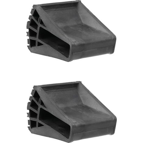2pcs Anti-dérapant pieds d'échelle couvre coussinets protecteurs pour les échelles pliantes Protecteur de sol pour carreaux en bois Tapis Isolation acoustique Résistance au glissement (1/5)