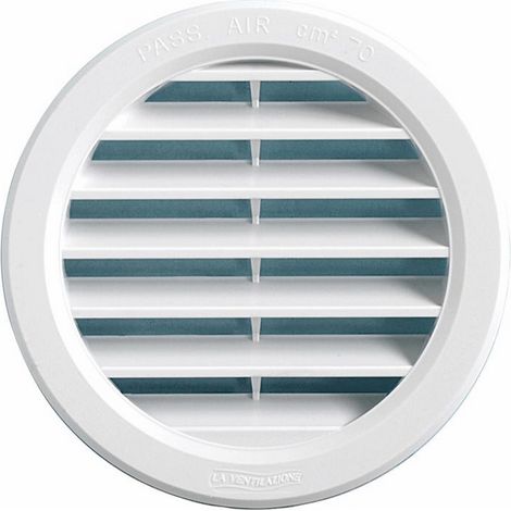 Griglia Aerazione da Incasso   incasso: 120 mm - misura esterna :  150 mm
