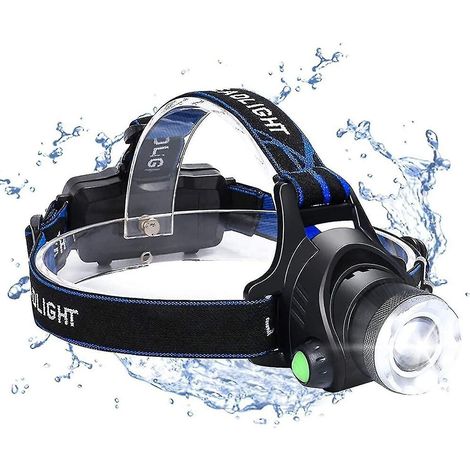 Phare LED, phare unique rechargeable par USB, étanche IP64 (1/3)