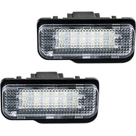 Éclairage de plaque d'immatriculation à LED pour Mercedes W203 5 portes/W211/W219/R171 UE (1/4)