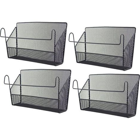 4Pcs Chevet Panier de rangement suspendu Étagères d'angle Récipient (1/4)
