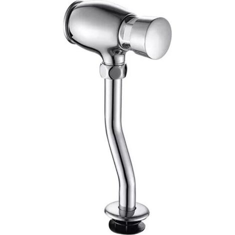 Robinet de Chasse D'eau de Toilette, Ensemble de Robinet de Chasse D'eau Multifonction G1/2 pour Urinoir (1/4)