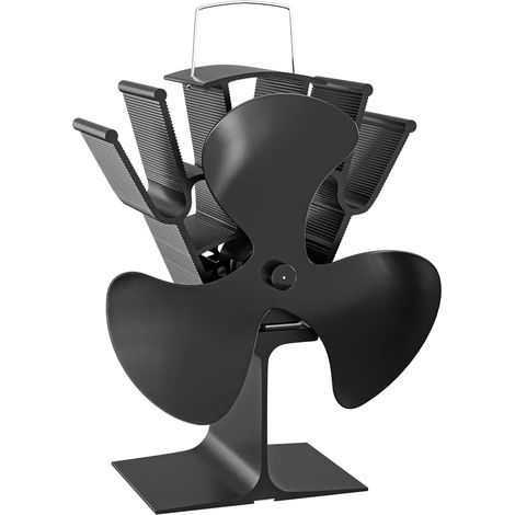 1 Ventilateur de poêle 3 Hélices Autoalimentation Thermique 70-350°C Distribution Chaleur Cheminée (1/5)