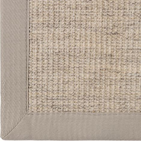 Tapis en sisal Véritables fibres naturelles Marble 200 x 200 cm (1/5)