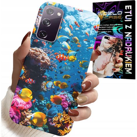 Custodia per Samsung Galaxy S20 FE - barriera corallina, pesci colorati, mondo sottomarino dei pesci (1/5)