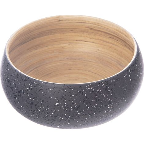Bambusschale, Salatschüssel, Snack-Salatschüssel, 14 cm, 550 ml
