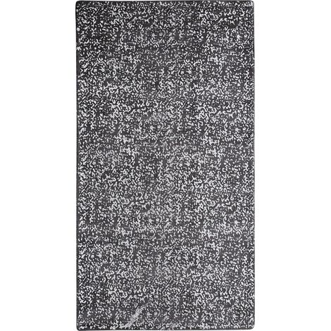 Rug ESEL Silver 80 x 150 cm Viscose (1/5)