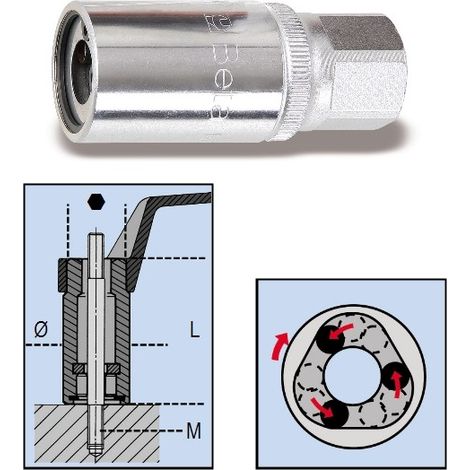 BETA 1434/14 ESTRATTORI A RULLI 14 MM