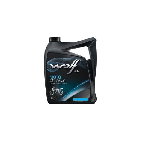 Wolf – Huile moteur moto 4 temps 10W40 1043813 – Bidon de 4 litres – Protection moteur optimale – Compatible avec transmissions et embrayages