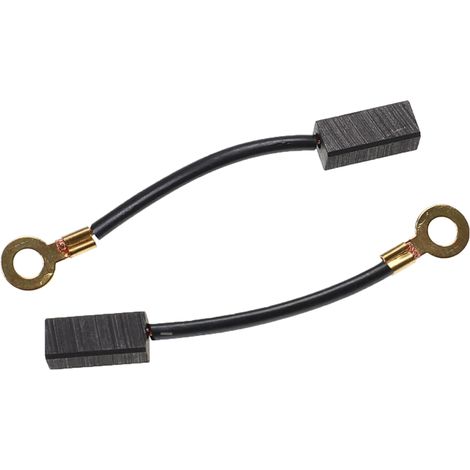 vhbw 2x Carbon Brush Motor Brush 6.3 x 5 x 14 mm compatible with Fein MSH 636 power tool / angle grinder / jigsaw