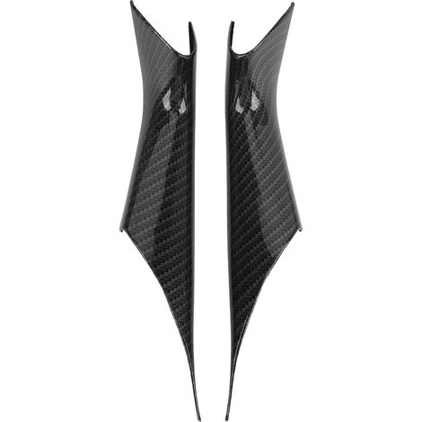 paire de poignées de porte intérieures en fibre de carbone, protection intérieure pour BMW Série 5 G30 G31 F90 M5 (1/5)