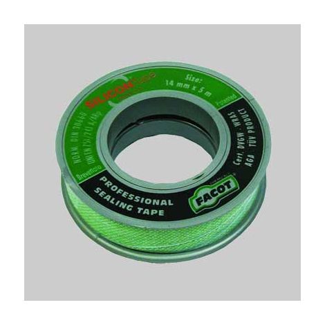 NASTRO SIGILLANTE UNIVERSALE SILICON TAPE  H 19 mm x 15 mt     FACOT