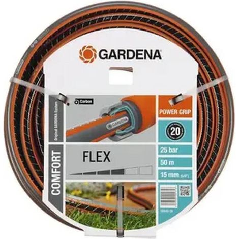 Tuyau Tricot Antiv 50m D.15 mm - Gris - Résistant et Flexible - Idéal pour Applications Diverses - D-Work (1/2)