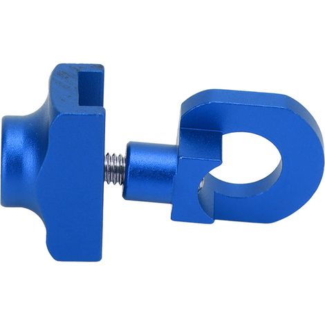 Professioneller und tragbarer, faltbarer Fahrradkettenspanner aus Aluminiumlegierung für die Werkstatt (blau). (1/5)