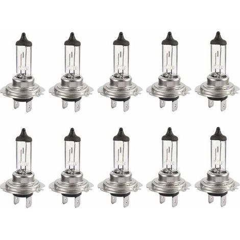10er-Pack 12V H7 55W LED-Lampen – Lange Lebensdauer, Weiß für Abblendlicht – KZQ