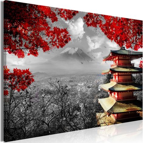 Tableau Japanese Adventure (1 Part) Wide - 120 x 80 cm (1/4)