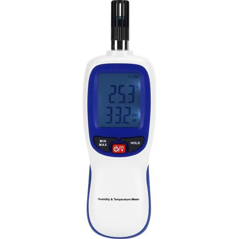 Igrometro per interni WT83 – Alta precisione – Misuratore digitale di umidità e temperatura