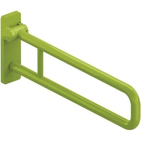 Barre d'appui WC SERIE 801 d: 33mm. Alu 700mm vert pomme