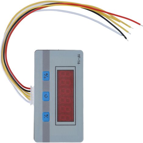 Compteur numérique 1-999999 détection automatique totalisateur 5-24V YF-16 pour contrôle industriel (1/5)