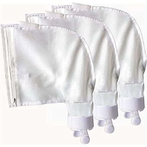 Bolsas de repuesto  3 para Polaris 280/480 - Cremallera, malla de nailon, modelos K13 K16.-Crezuo