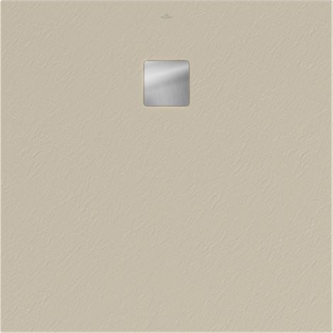 Receveur 100 x 100 VILLEROY ET BOCH Planeo acrylique carré nature creme