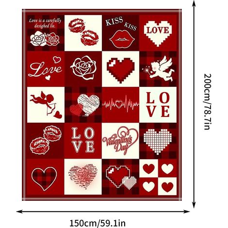 Couverture En Flanelle - Microfibre Douce Et Légère - Pour Canapé Lit Ou Extérieur - Idéale Pour Cadeau - 1 Pièce (1/2)