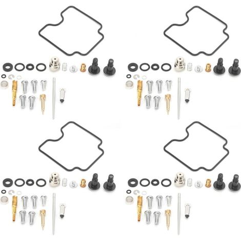 Kit de Réparation de Carburateur 4 Ensembles Kit de Réparation de Carburateur Révision du Carburateur Révision du Carburateur pour GSX600F Katana 1998-2006. (1/5)