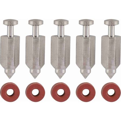 Kit de réparation de joint de siège d'aiguille de carburateur 5 pièces pour 398188