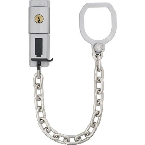 Abus SK99 Cadena de puerta plateada 300 mm