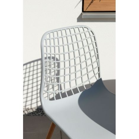 Sillas Comedor - Silla Riva - Gris oscuro
