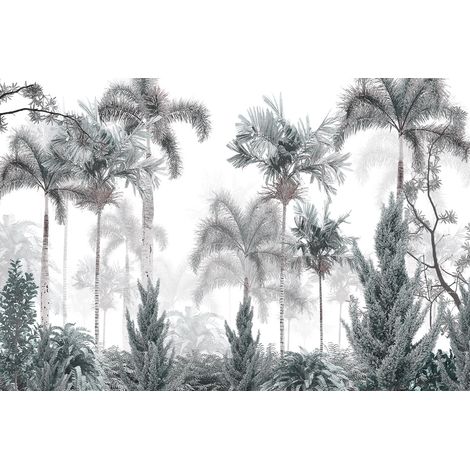 Papier peint panoramique - Forêt Tropicale - 130 cm x 87 cm (1/2)