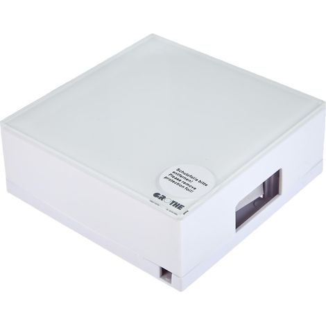 UNITEC Grothe 47223 - Campanello a due rintocchi "Gong Luna", con pannello in vetro